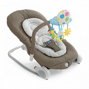 Креслице-качалка Balloon c музыкальным блоком Grey (Chicco, 7934947)